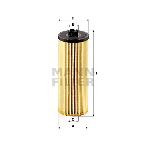 &Ouml;lfilter MANN-FILTER HU 945/2 x f&uuml;r MERCEDES-BENZ CLAAS TEREX SETRA