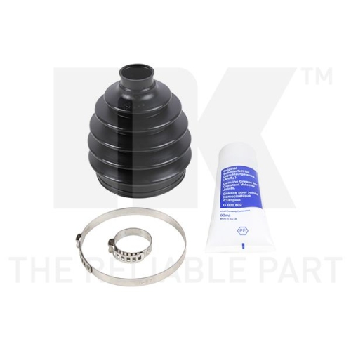 Faltenbalgsatz, Antriebswelle NK 525005 f&uuml;r CHEVROLET SSANGYONG, radseitig