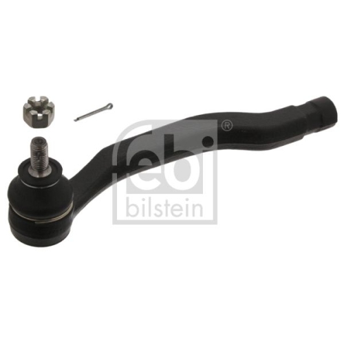 Febi Bilstein 15498 Spurstangenendst&uuml;ck mit Kronenmutter und Splint , 1 St&uuml;ck