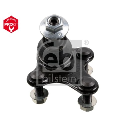 Febi Bilstein 31485 Traggelenk mit Sicherungsmuttern , 1 St&uuml;ck