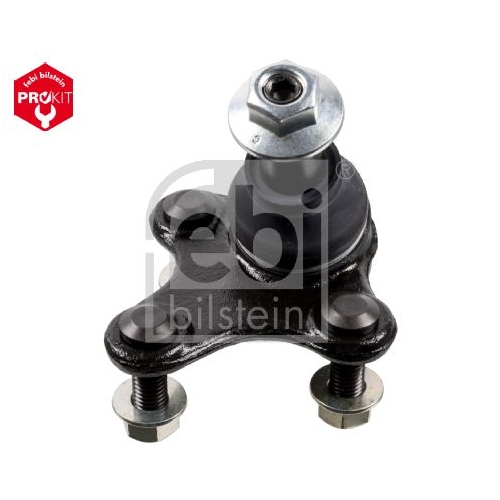 Febi Bilstein 31486 Traggelenk mit Sicherungsmuttern , 1 St&uuml;ck