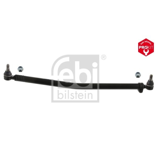 Febi Bilstein 35399 Lenkstange mit Sicherungsmuttern, vom Lenkgetriebe zur 1. Vorderachse , 1 St&uuml;ck