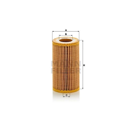 &Ouml;lfilter MANN-FILTER HU 718/1 k f&uuml;r CHRYSLER MERCEDES-BENZ
