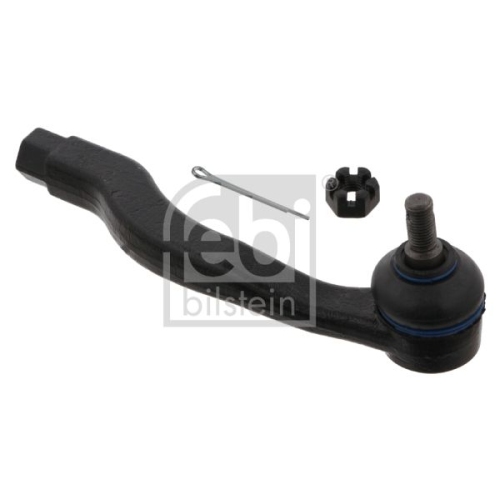 Febi Bilstein 15501 Spurstangenendst&uuml;ck mit Kronenmutter und Splint , 1 St&uuml;ck