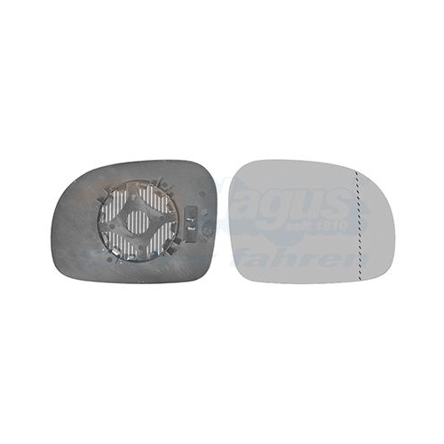 Spiegelglas, Au&szlig;enspiegel VAN WEZEL 3080836 * HAGUS * f&uuml;r MERCEDES-BENZ, rechts