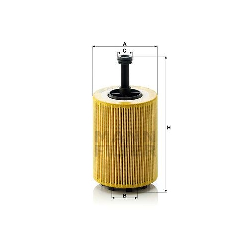 &Ouml;lfilter MANN-FILTER HU 719/7 x f&uuml;r CHRYSLER FIAT FORD MITSUBISHI VAG STILL
