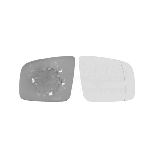 Spiegelglas, Au&szlig;enspiegel VAN WEZEL 3081838 * HAGUS * f&uuml;r MERCEDES-BENZ, rechts