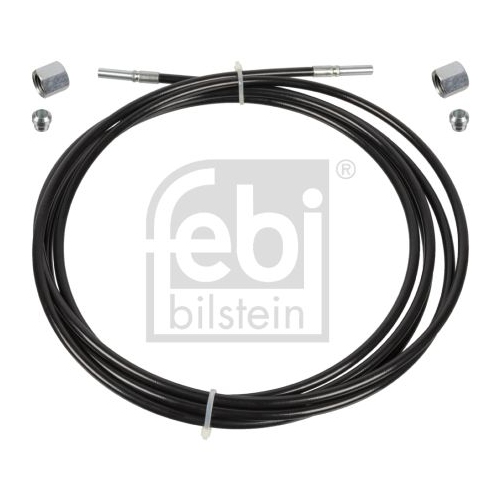 Febi Bilstein 106206 Hydraulikschlauch f&uuml;r Fahrerhauskippvorrichtung, 1 St&uuml;ck