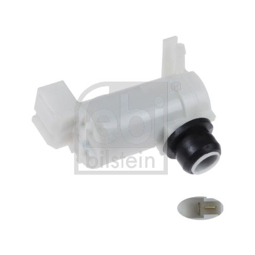 Febi Bilstein 109293 Waschwasserpumpe f&uuml;r Scheibenreinigungsanlage, 1 St&uuml;ck