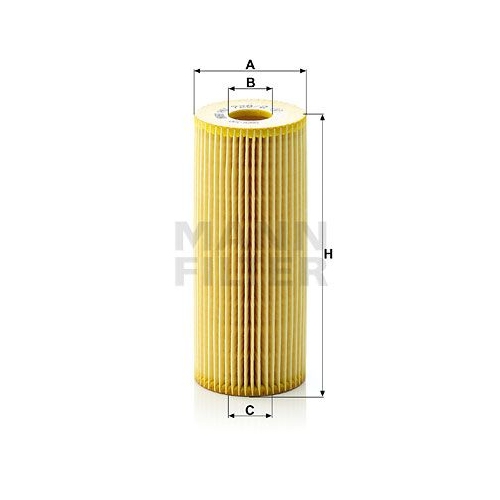 &Ouml;lfilter MANN-FILTER HU 726/2 x f&uuml;r FORD VAG STILL LINDE