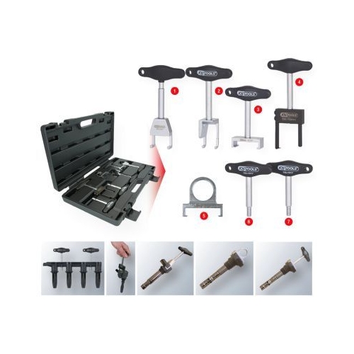 Abziehersatz, Z&uuml;ndspulenstecker KS TOOLS 500.7570 f&uuml;r