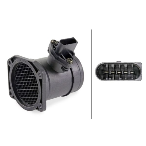 Luftmassenmesser HELLA 8ET 358 095-051 f&uuml;r AUDI VW