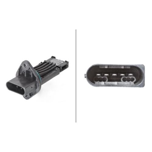 Luftmassenmesser HELLA 8ET 358 095-111 f&uuml;r MERCEDES-BENZ