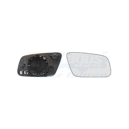 Spiegelglas, Au&szlig;enspiegel VAN WEZEL 0317838 * HAGUS * f&uuml;r AUDI, rechts