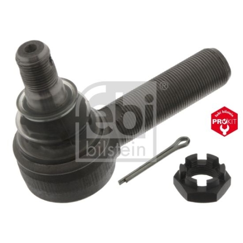 Febi Bilstein 03132 Spur- / Lenkstangenendst&uuml;ck mit Kronenmutter und Splint , 1 St&uuml;ck