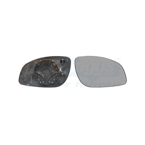 Spiegelglas, Au&szlig;enspiegel VAN WEZEL 3768832 * HAGUS * f&uuml;r OPEL, rechts