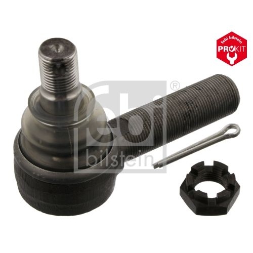Febi Bilstein 03135 Spurstangenendst&uuml;ck mit Kronenmutter und Splint , 1 St&uuml;ck