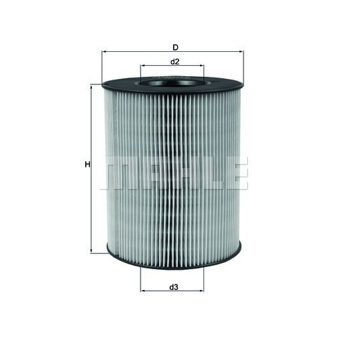 Luftfilter KNECHT LX 794 f&uuml;r MERCEDES-BENZ