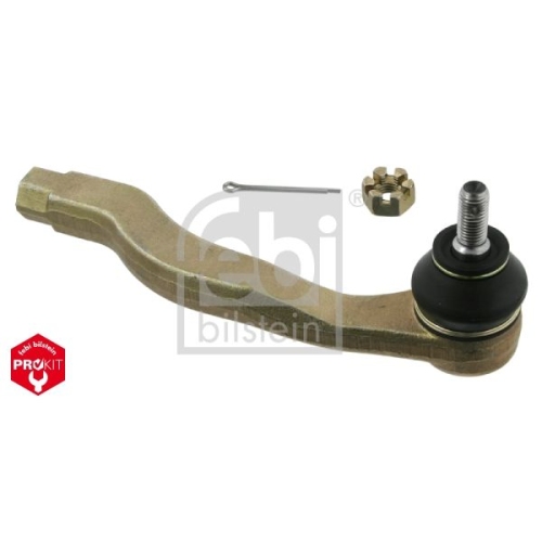 Febi Bilstein 15539 Spurstangenendst&uuml;ck mit Kronenmutter und Splint , 1 St&uuml;ck