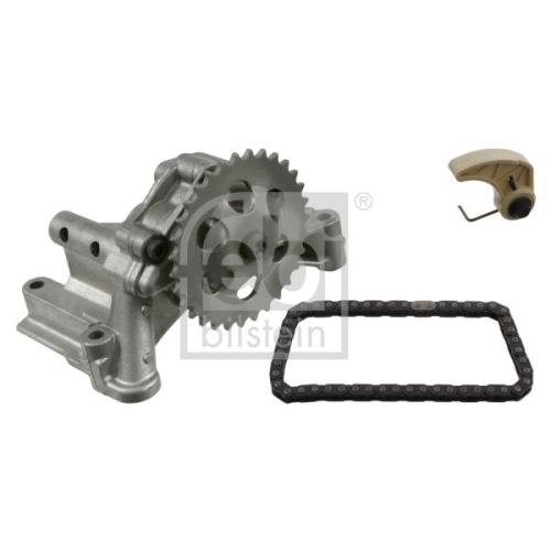 Febi Bilstein 33753 &Ouml;lpumpensatz mit Kettenrad, Kette und Gleitschiene , 1 St&uuml;ck