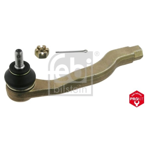 Febi Bilstein 15541 Spurstangenendst&uuml;ck mit Kronenmutter und Splint , 1 St&uuml;ck