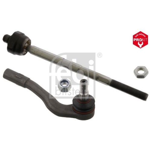 Febi Bilstein 40249 Spurstange mit Endst&uuml;ck, Mutter und Sicherungsmutter, 1 St&uuml;ck