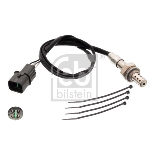 Febi Bilstein 107592 Lambda-Sonde, M18 x 1.5 Au&szlig;engewinde, 700mm Kabell&auml;nge