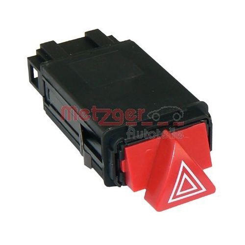 Warnblinkschalter METZGER 0916073 GREENPARTS f&uuml;r AUDI