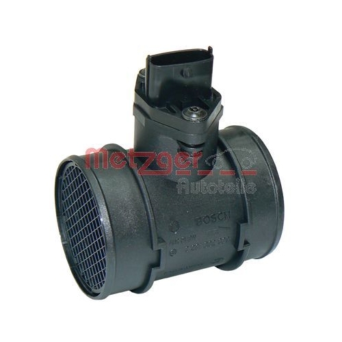 Luftmassenmesser METZGER 0891050 ORIGINAL ERSATZTEIL f&uuml;r ALFA ROMEO FIAT LANCIA