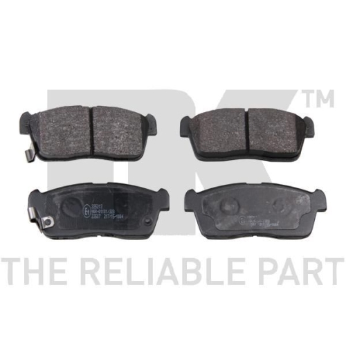 Bremsbelagsatz, Scheibenbremse NK 225213 f&uuml;r DAIHATSU MITSUBISHI NISSAN SUBARU