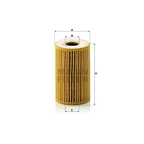 &Ouml;lfilter MANN-FILTER HU 715/4 x f&uuml;r BMW