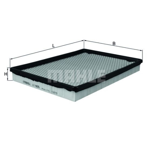 Luftfilter KNECHT LX 1636 f&uuml;r CHRYSLER