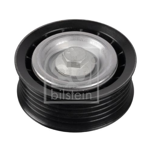 Febi Bilstein 109317 Umlenkrolle f&uuml;r Keilrippenriemen, mit Schraube, 1 St&uuml;ck