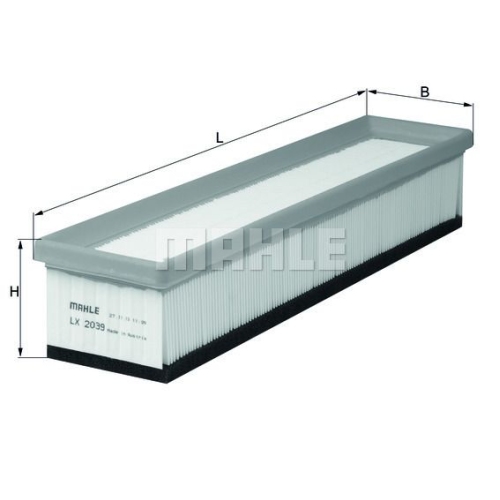 Luftfilter KNECHT LX 2039 f&uuml;r RENAULT