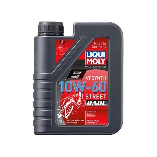 Liqui Moly 1x LM1525 1l Motorbike 4T Synth 10W-60 StreetRace