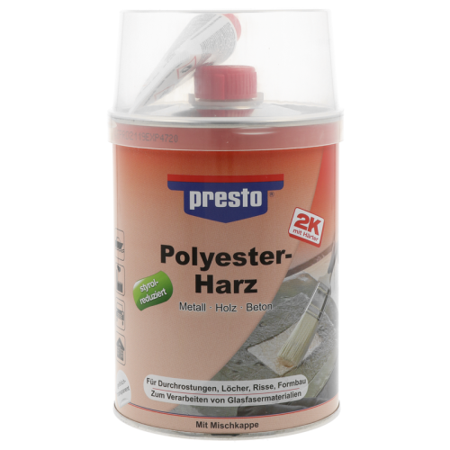 Universalspachtel PRESTO 600528 presto Polyesterharz 1000g + H