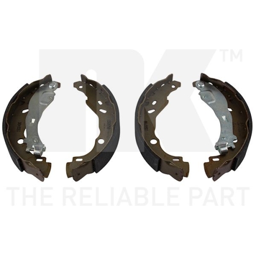 Bremsbackensatz NK 2723711 f&uuml;r CITRO&Euml;N FIAT LANCIA PEUGEOT, Hinterachse