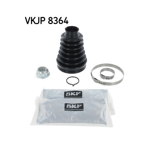 Faltenbalgsatz, Antriebswelle SKF VKJP 8364 f&uuml;r AUDI VW, Vorderachse
