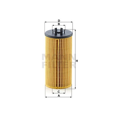 &Ouml;lfilter MANN-FILTER HU 835/1 z f&uuml;r VAG