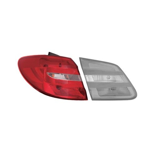 Heckleuchte VAN WEZEL 3054921U f&uuml;r MERCEDES-BENZ, links