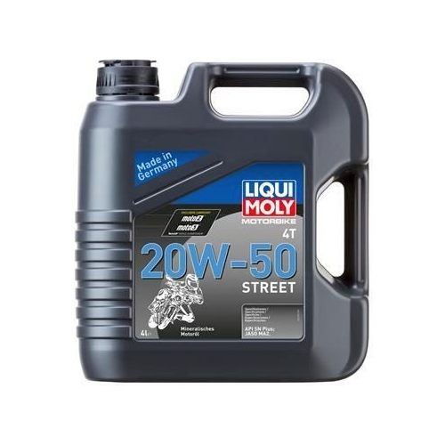 Liqui Moly 1x LM1696 4l Motorbike 4T 20W-50 Street