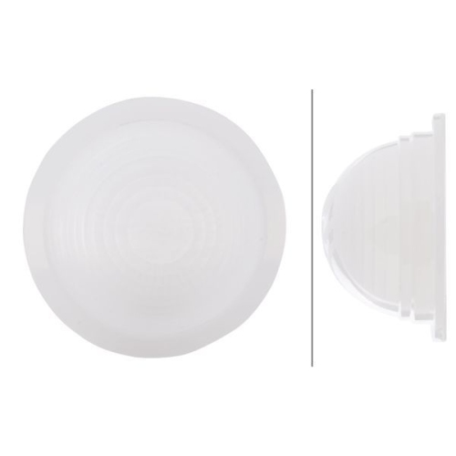 Lichtscheibe, Begrenzungsleuchte HELLA 9EL 950 315-031 f&uuml;r AEBI DAF K&Auml;SSBOHRER