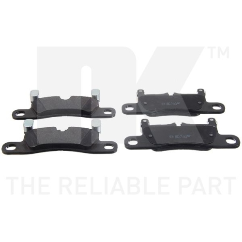 Bremsbelagsatz, Scheibenbremse NK 225611 f&uuml;r PORSCHE, Hinterachse