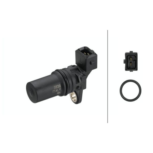 Drehzahlsensor, Automatikgetriebe HELLA 6PU 009 145-211 f&uuml;r NISSAN OPEL RENAULT