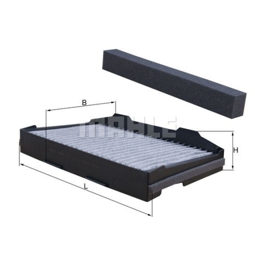 Filter, Innenraumluft KNECHT LAK 255 f&uuml;r GMC SAAB