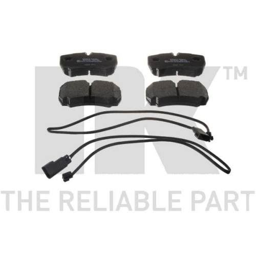 Bremsbelagsatz, Scheibenbremse NK 222575 f&uuml;r FORD, Hinterachse