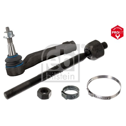 Febi Bilstein 44249 Spurstange mit Endst&uuml;ck und Anbaumaterial , 1 St&uuml;ck