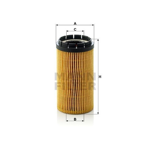 &Ouml;lfilter MANN-FILTER HU 718 x f&uuml;r CHRYSLER FIAT HYUNDAI KIA