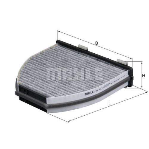 Filter, Innenraumluft KNECHT LAK 413 f&uuml;r MERCEDES-BENZ