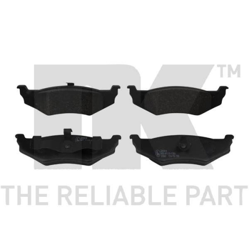 Bremsbelagsatz, Scheibenbremse NK 229314 f&uuml;r CHRYSLER DODGE PLYMOUTH